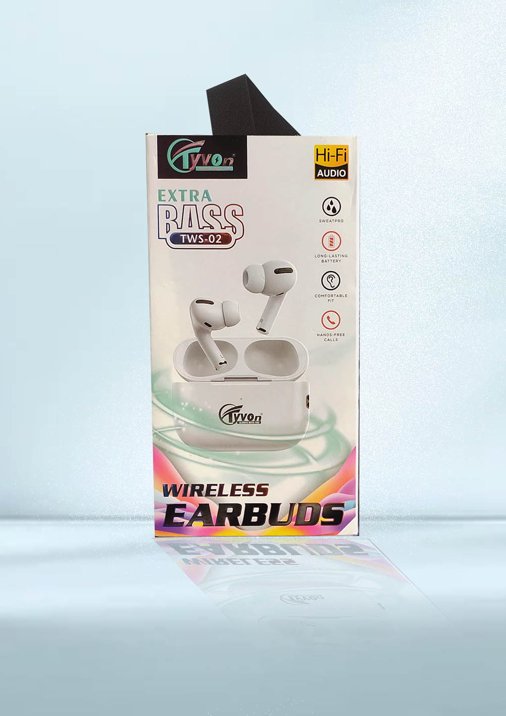 Tyvon TWS-02 Wireless Earbuds: Premium Sound Quality and Comfortable Fit